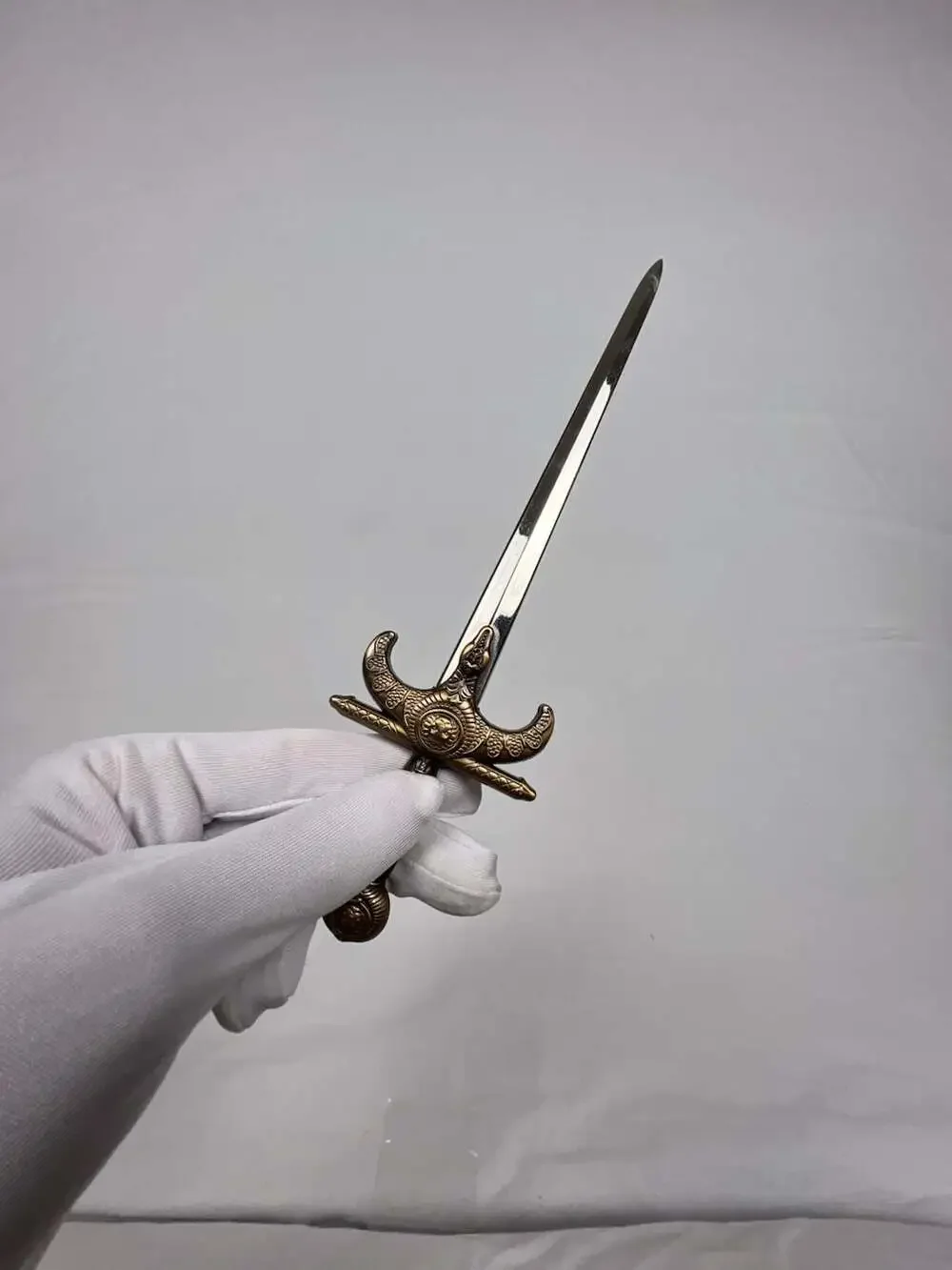 Vintage Decorative Lion Head Letter Opener Dagger
